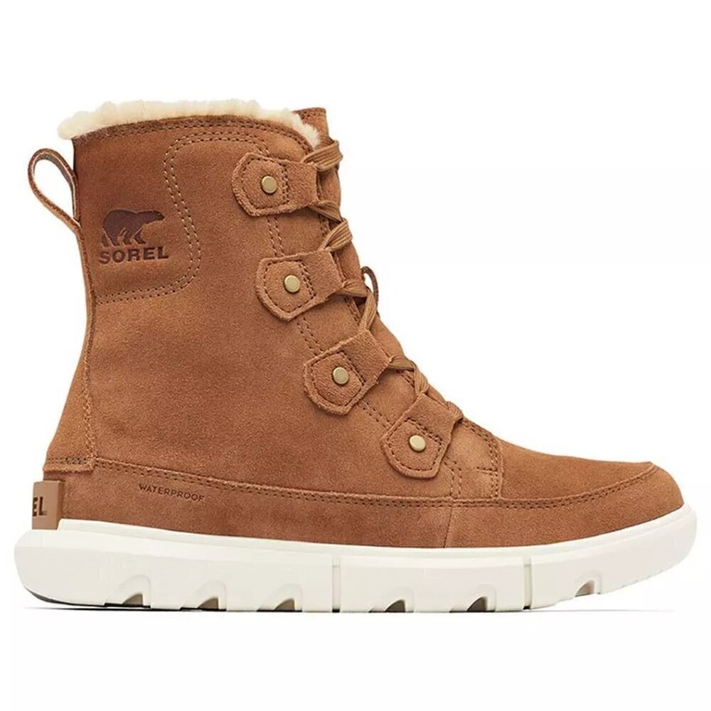 Sorel Explorer II Joan Boot-Faux Fur Lined Waterproof Leather Winter Boot-Size10